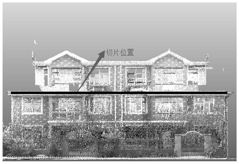 Building outline extraction method based on backpack 3D laser point cloud data