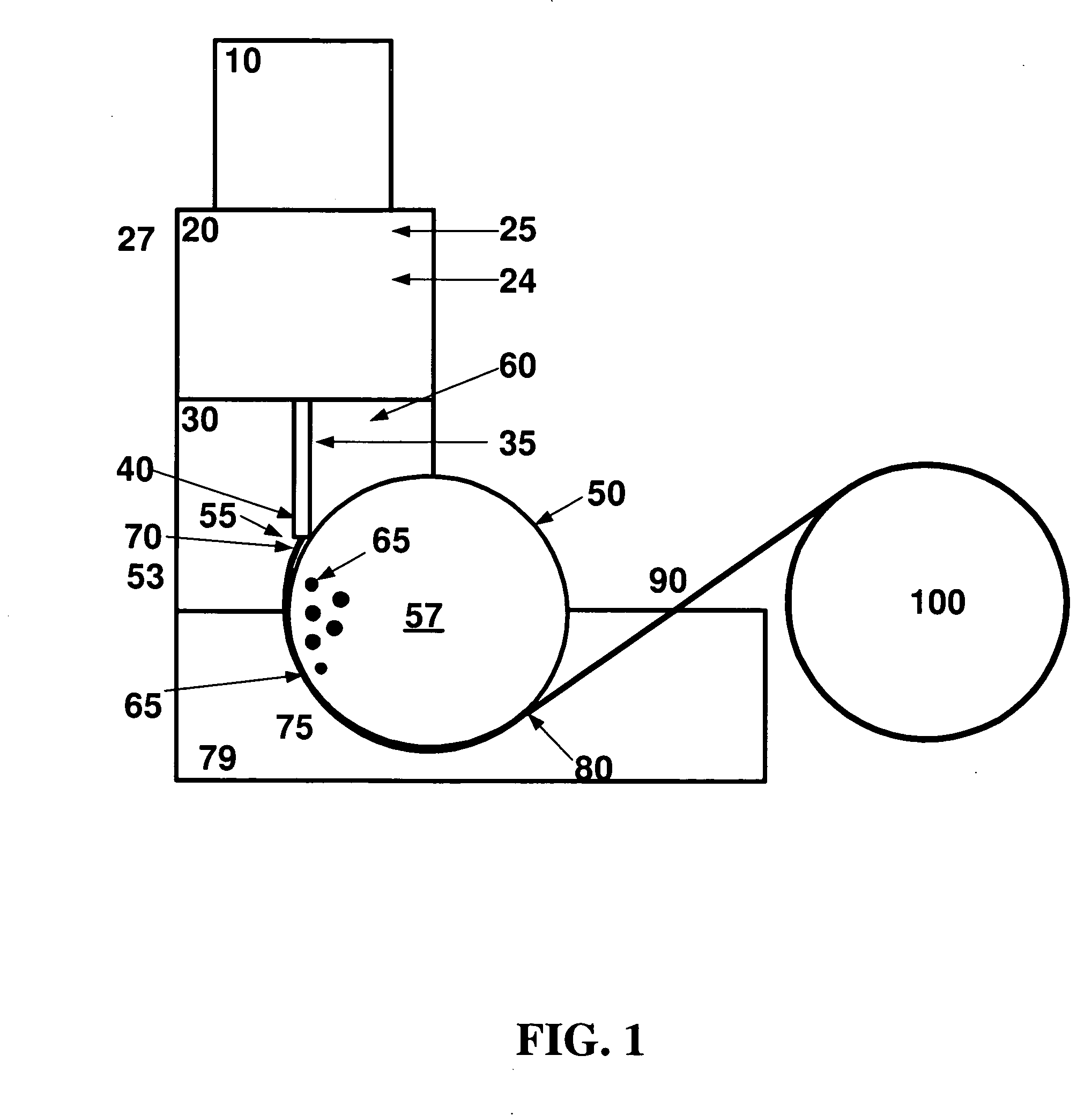 Method and apparatus for the manufacture of a fiber