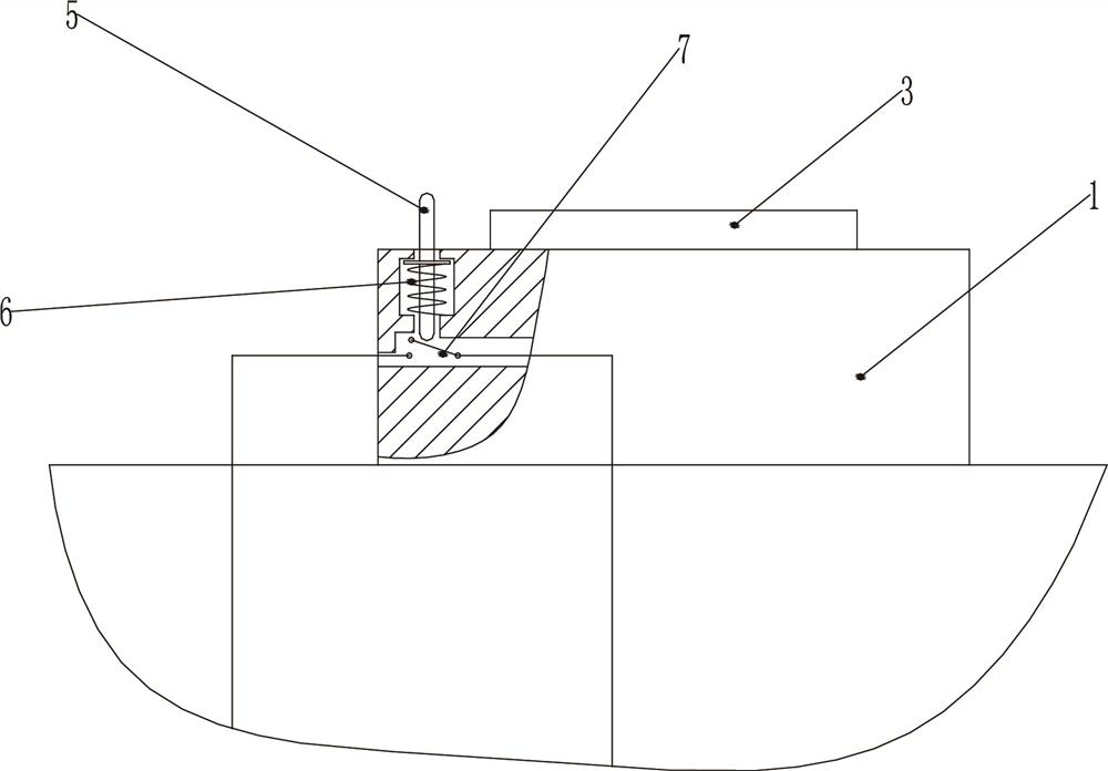 A punch with anti-mistouch device and using method thereof