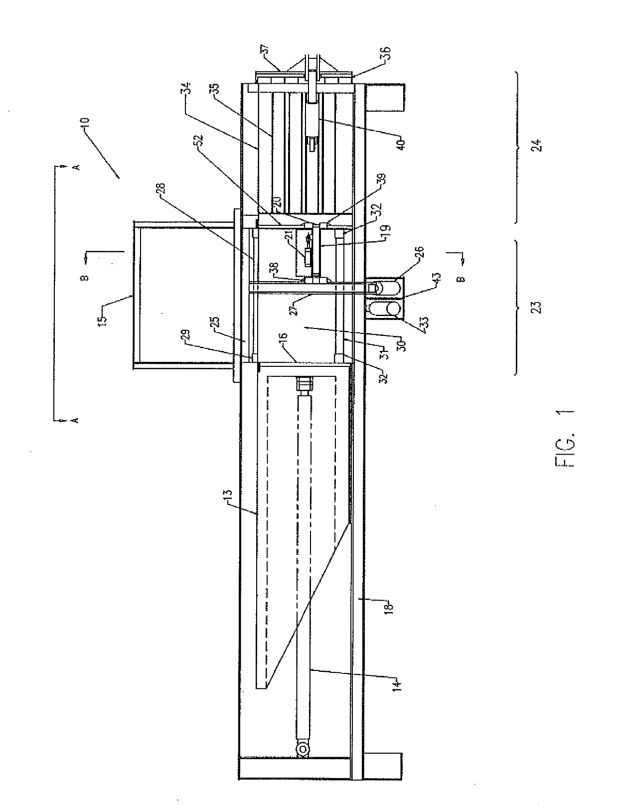 Precompression charging chamber for a compactor