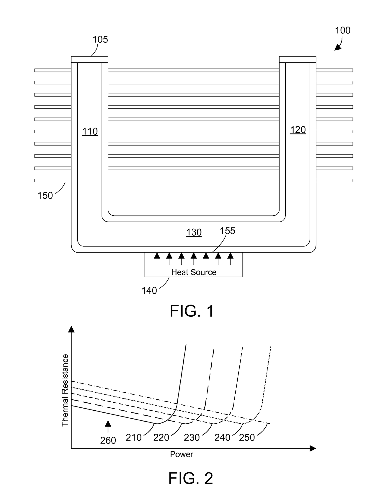 Demand-based charging of a heat pipe