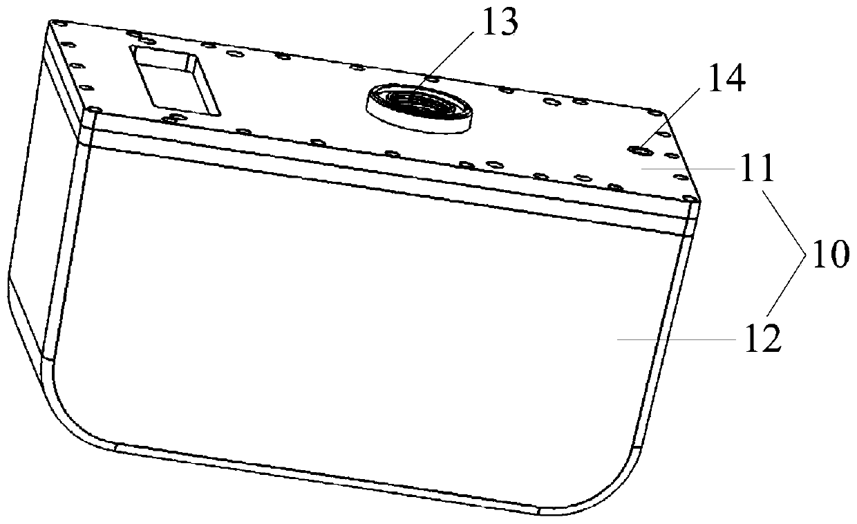 Combination head and radiographic equipment