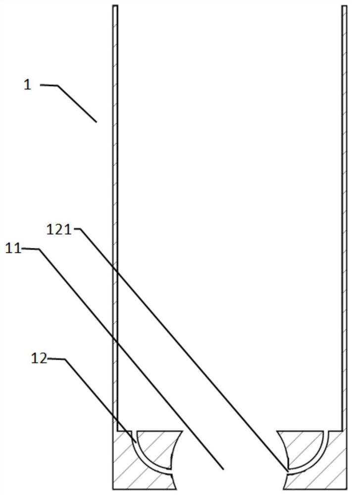 A separable centrifuge tube