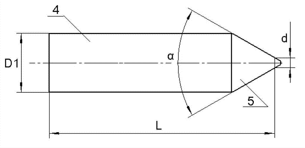 Method for measuring nozzle vent length of aircraft engine