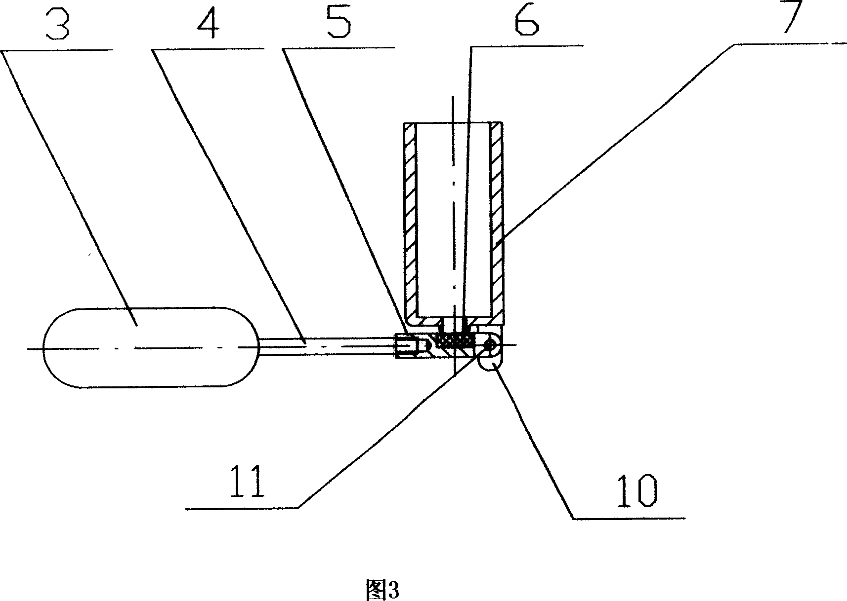 Built-in water-supplying device for solar water heater