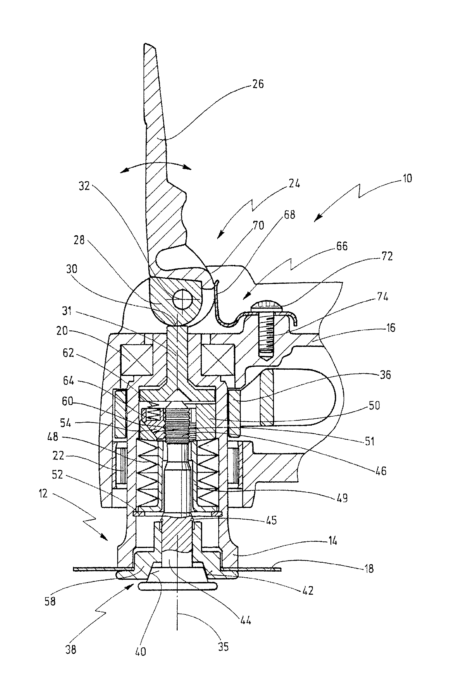 Power-Driven Hand Tool With Clamping Fixture For A Tool