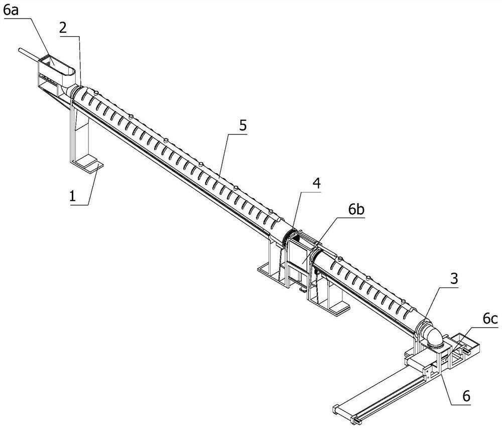 Kelp dehydration production line and production method