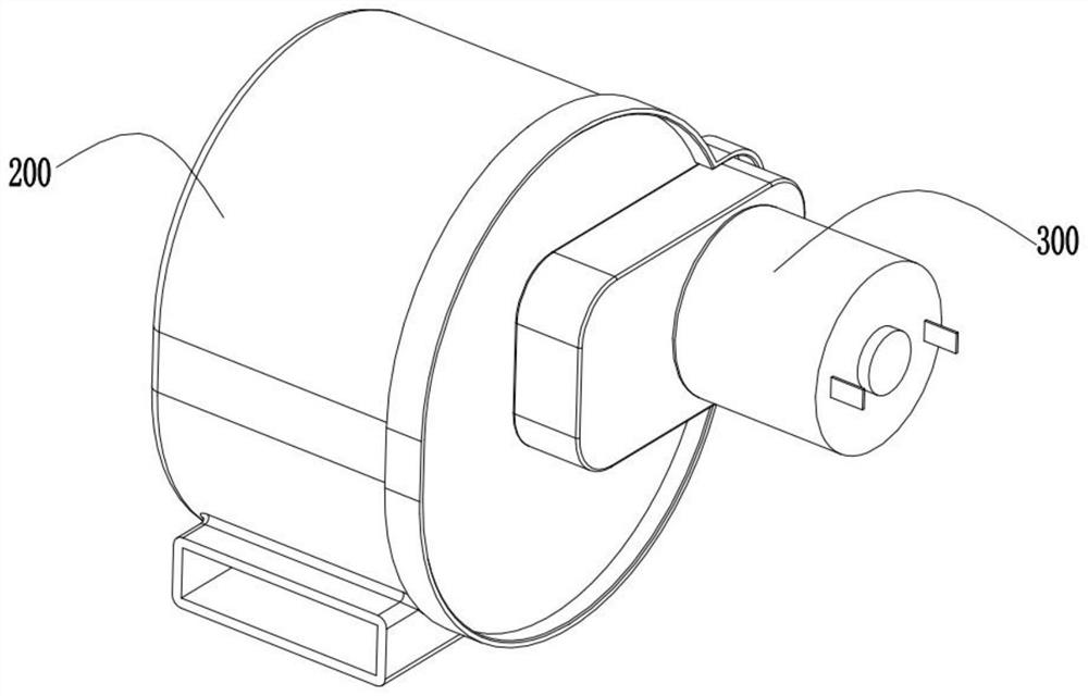 A material automatic cleaning device