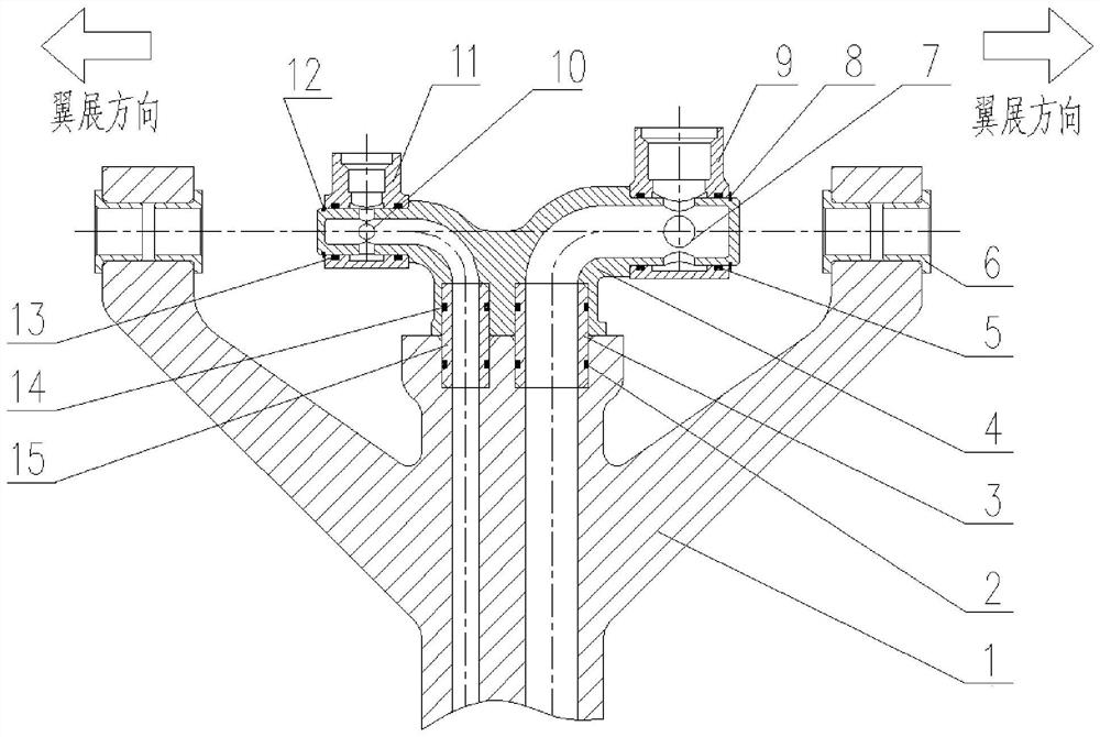 Hanging lug type mounting and supporting mechanism of ram air turbine system