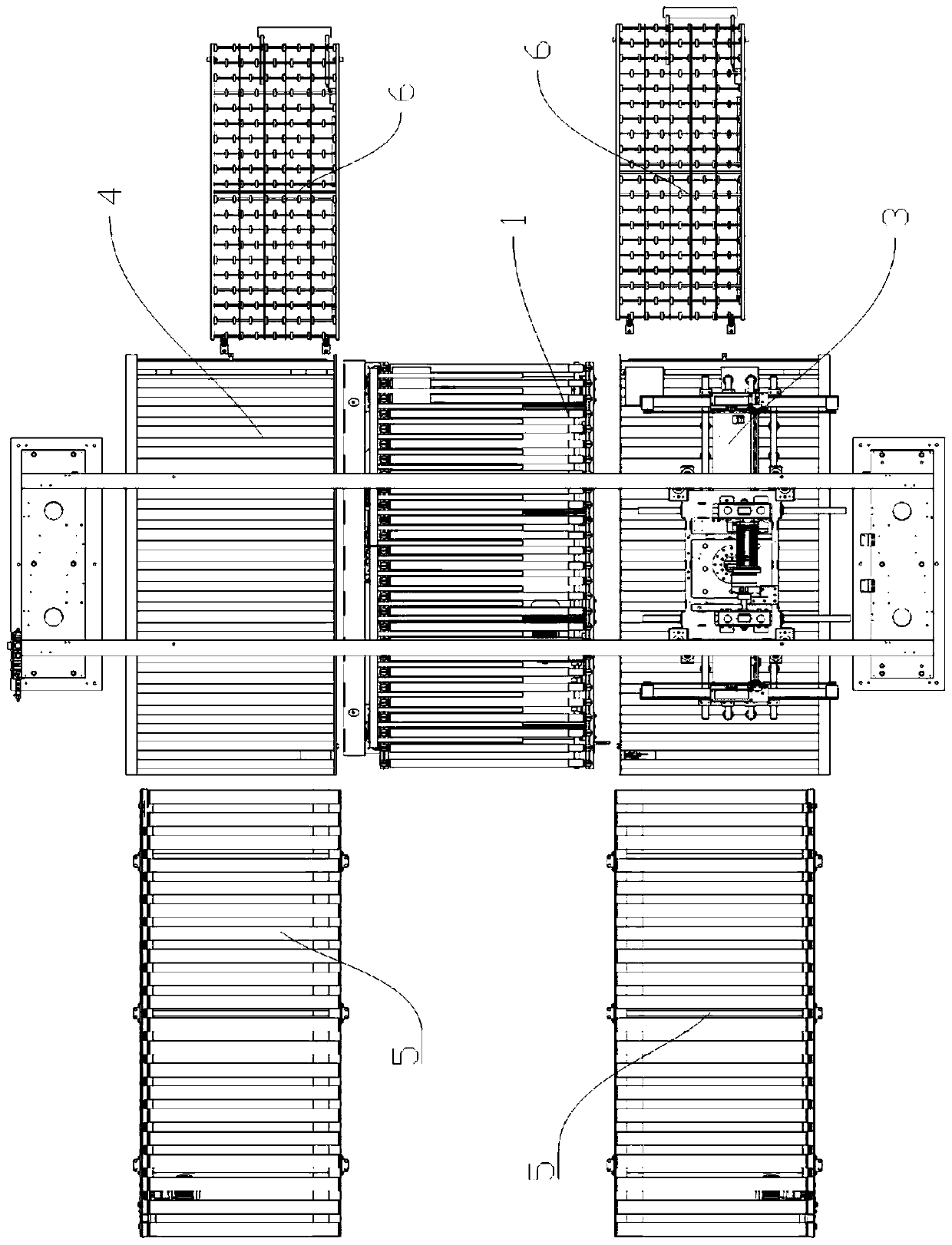 Technological method for double-station rapid loading of wood plates