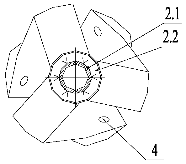 Self-pulsation stirrer for hot metal desulfurization