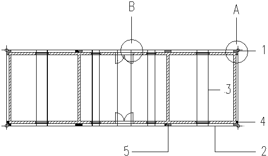Wall reinforcing structure and method for improving integrality of historic buildings