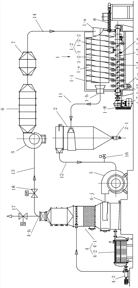 Cyclone drying and solvent recycling system