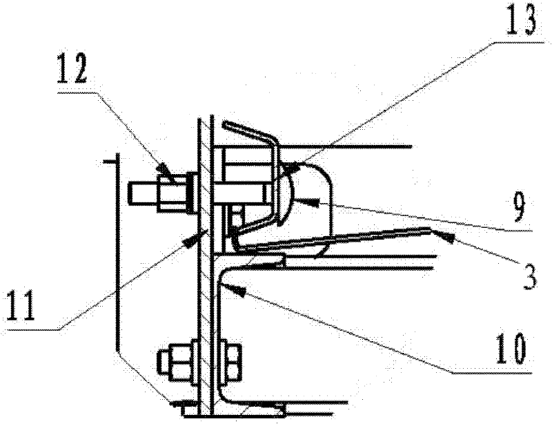 Combined woven screen vibrating screen