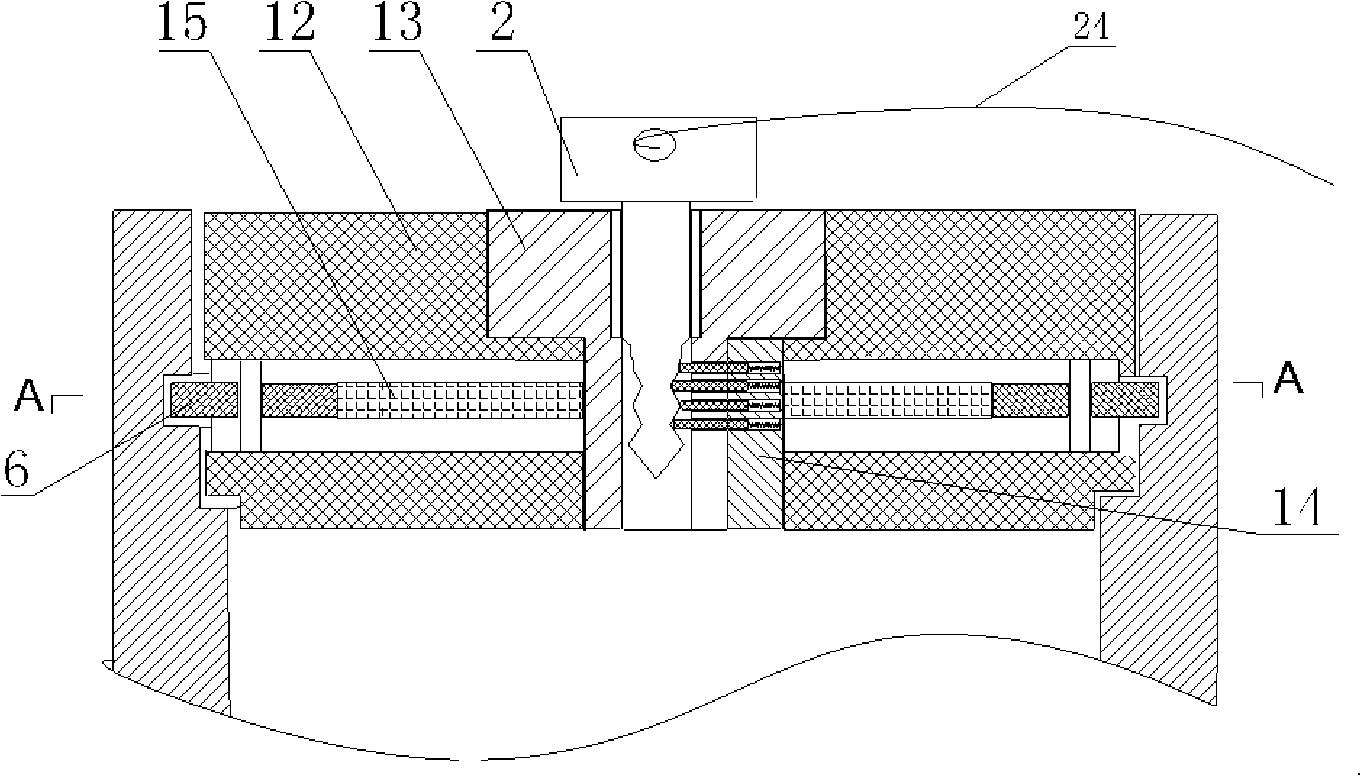 Transmitter with restriction rope and method thereof