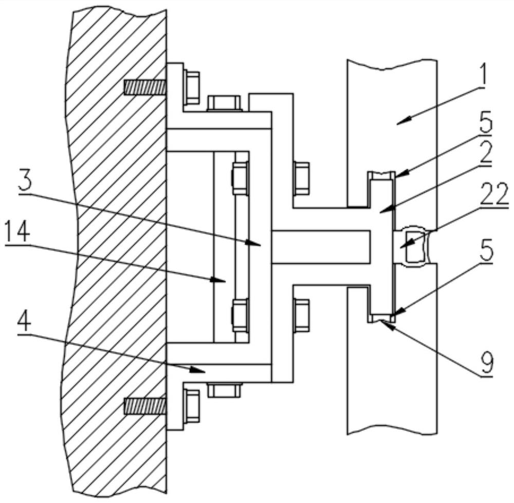 Combined stone decorative plate of stone curtain wall for decoration