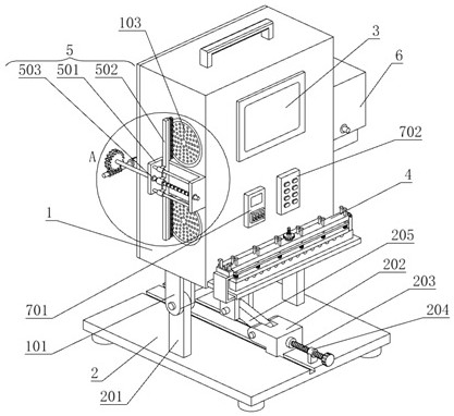 Layout and signal acquisition equipment for storage battery pack of transformer substation