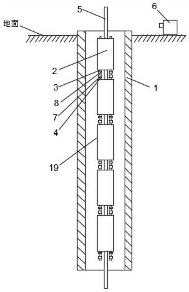 A multifunctional device for monitoring geological environment in coal mining subsidence area