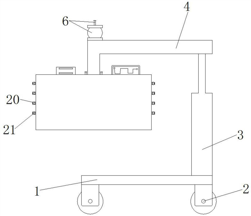 Wound surface dryer for nursing in field burn department