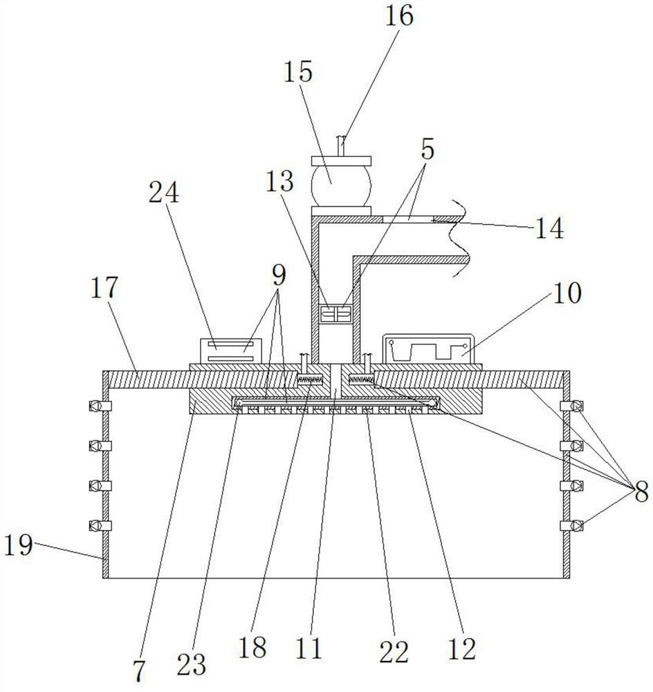 Wound surface dryer for nursing in field burn department