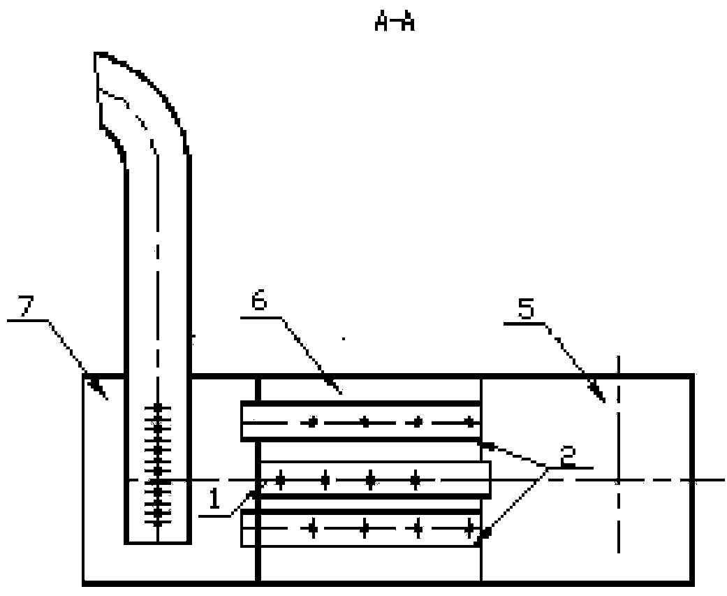 Ridge structure perforated pipe noise elimination unit for reactive muffler