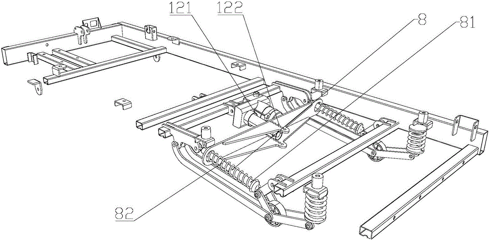Damping device and treadmill