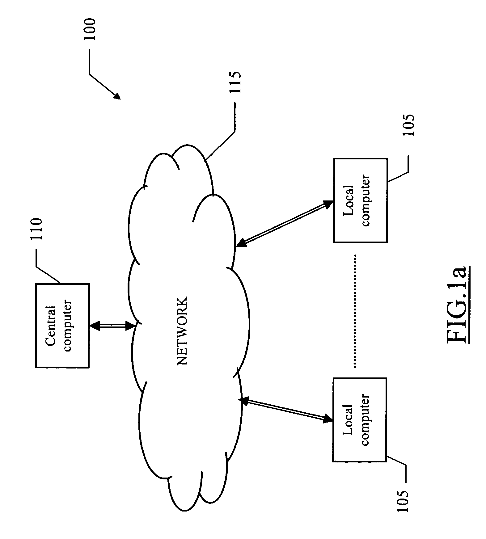 Method for monitoring data processing system availability
