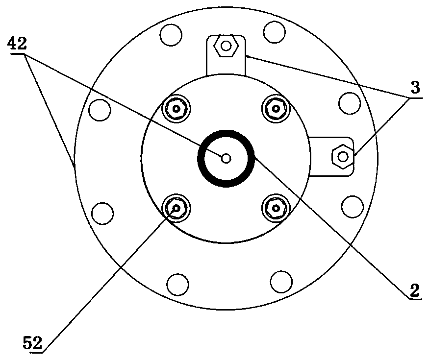 Ion lens system for adverse pressure gradient transmission