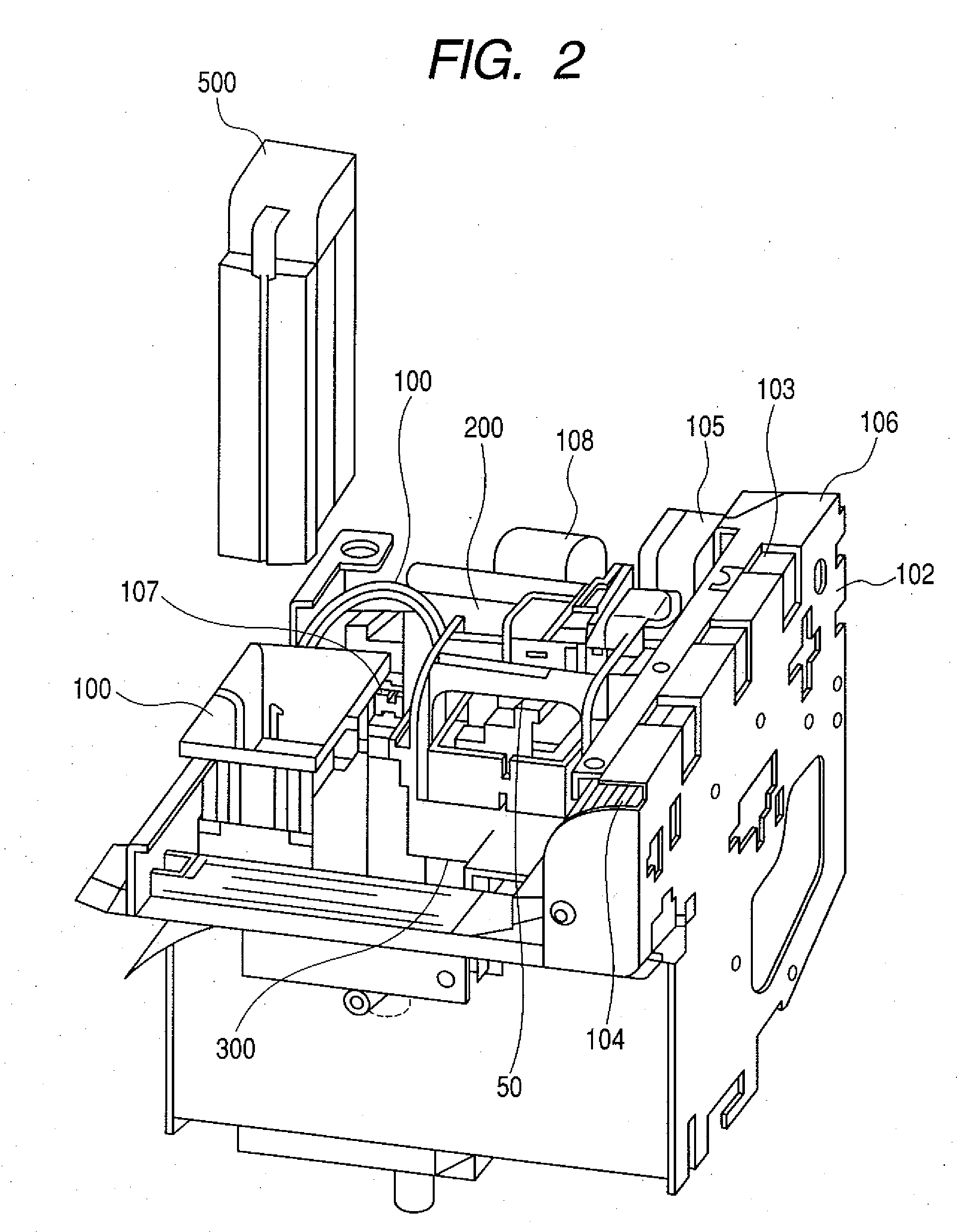 Mailing ink, and ink tank for mailing, ink jet recording method for mailing and ink jet recording apparatus for mailing using the same