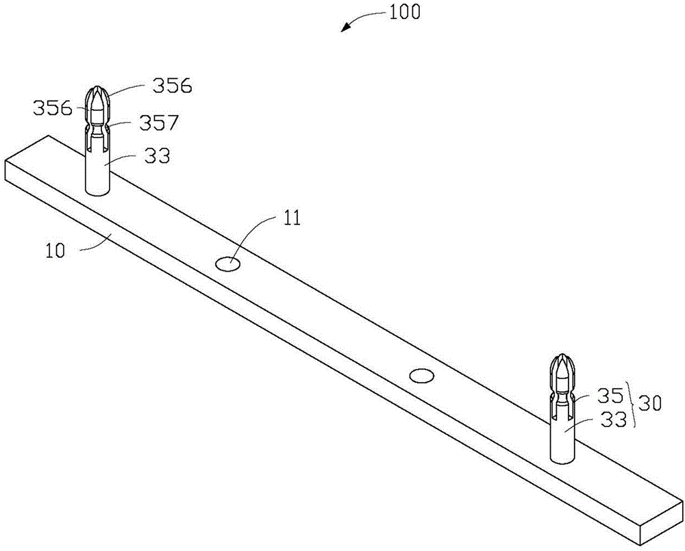 Clamp and anode hanger with application of clamps