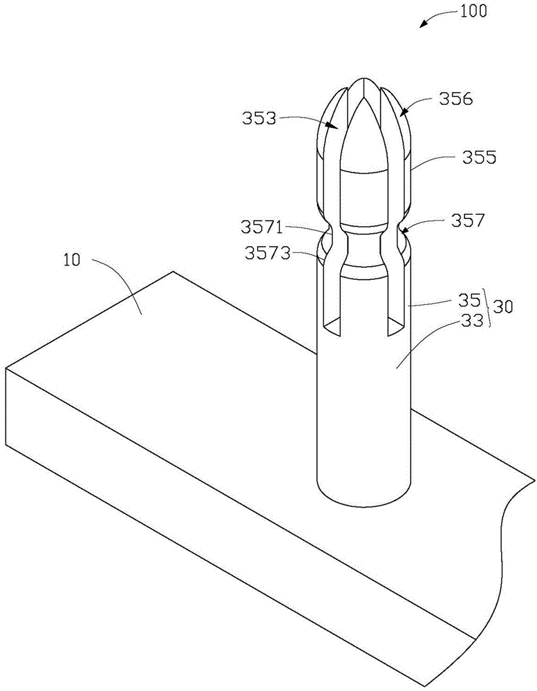 Clamp and anode hanger with application of clamps