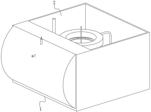 Furnace body cutting device of biomass gasifier