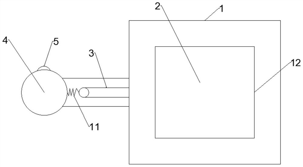 Device for adjusting levelness of junction box in secondary piping