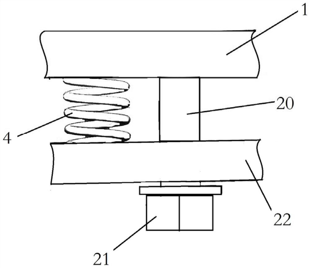 Bearing platform with wafer positioning function