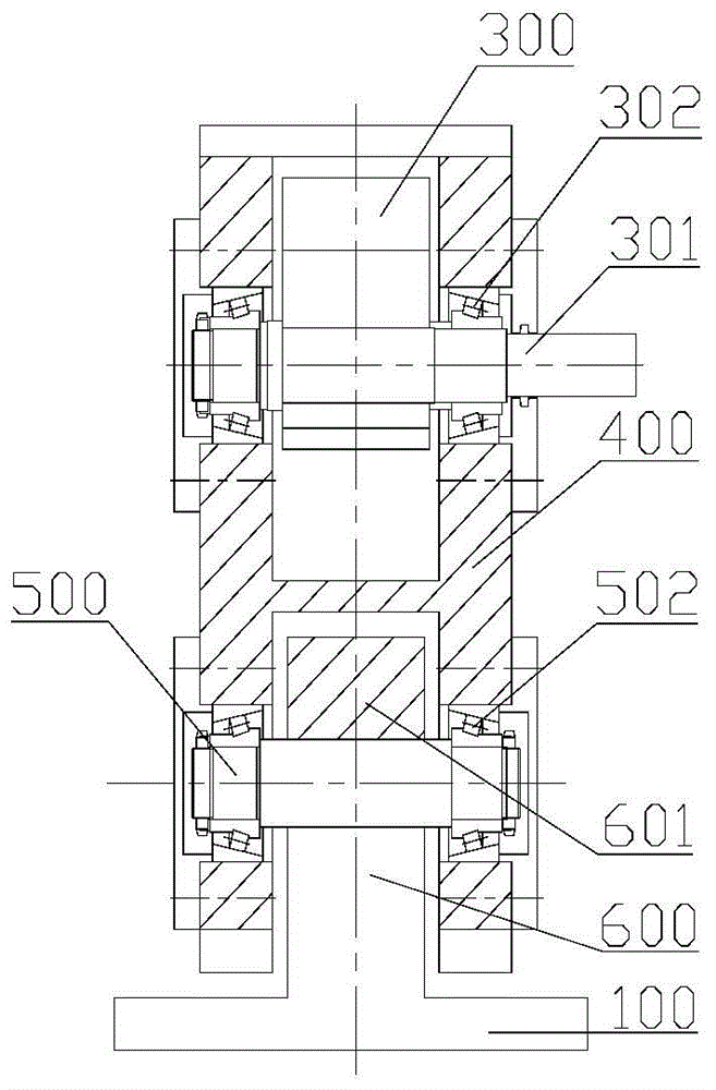 A connecting rod fatigue test device