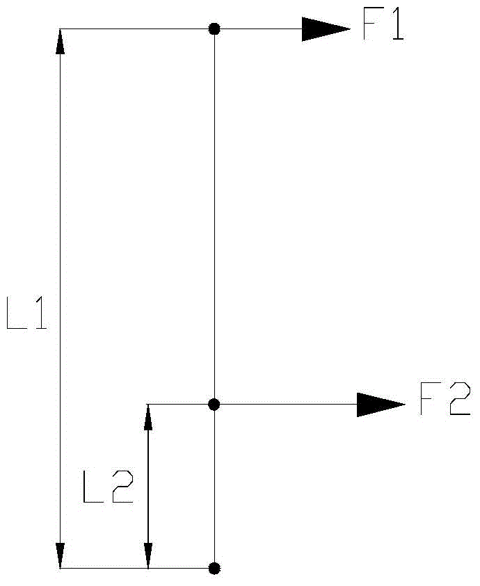 A connecting rod fatigue test device