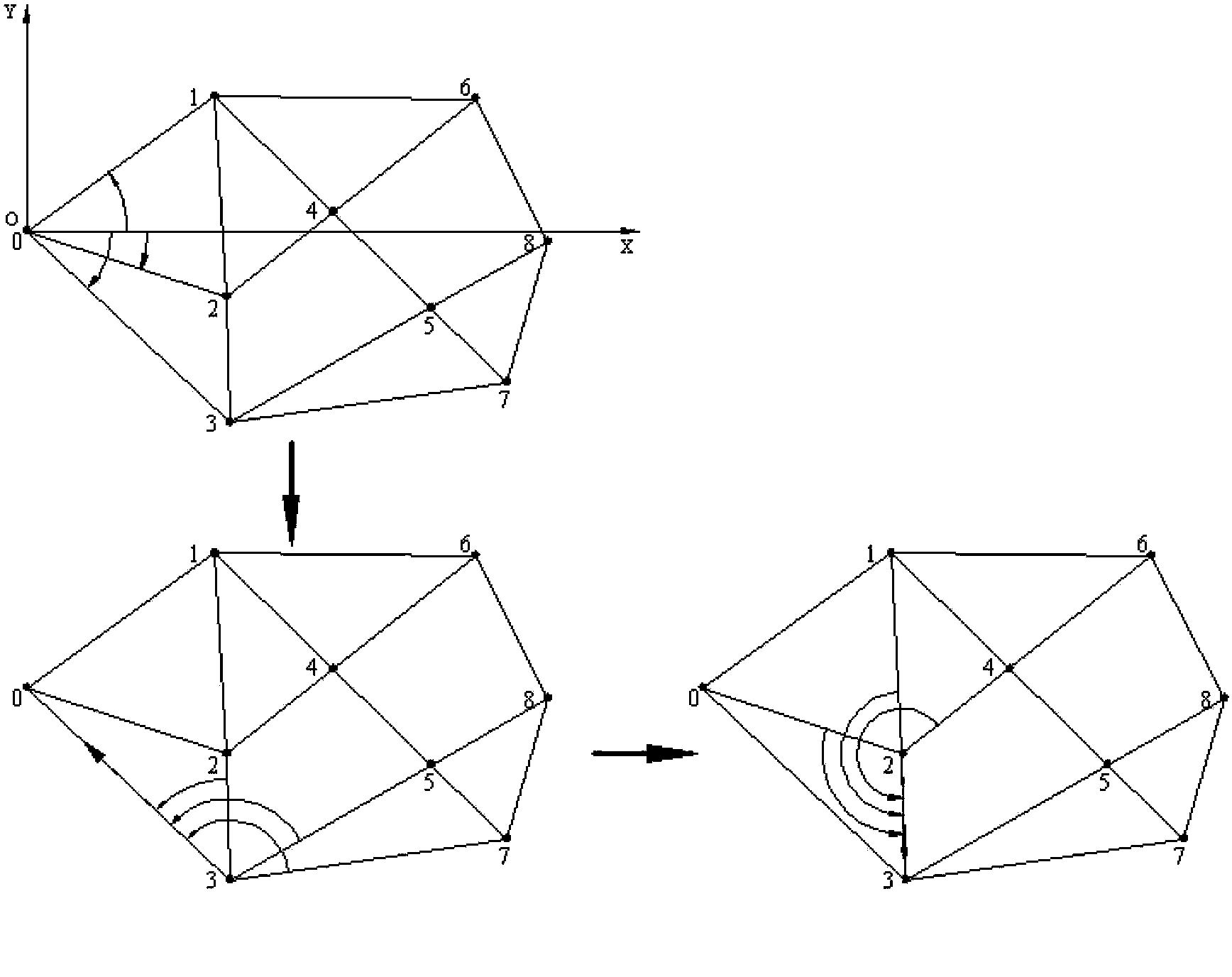 Closed surface automatic search method of space multiply connected domain