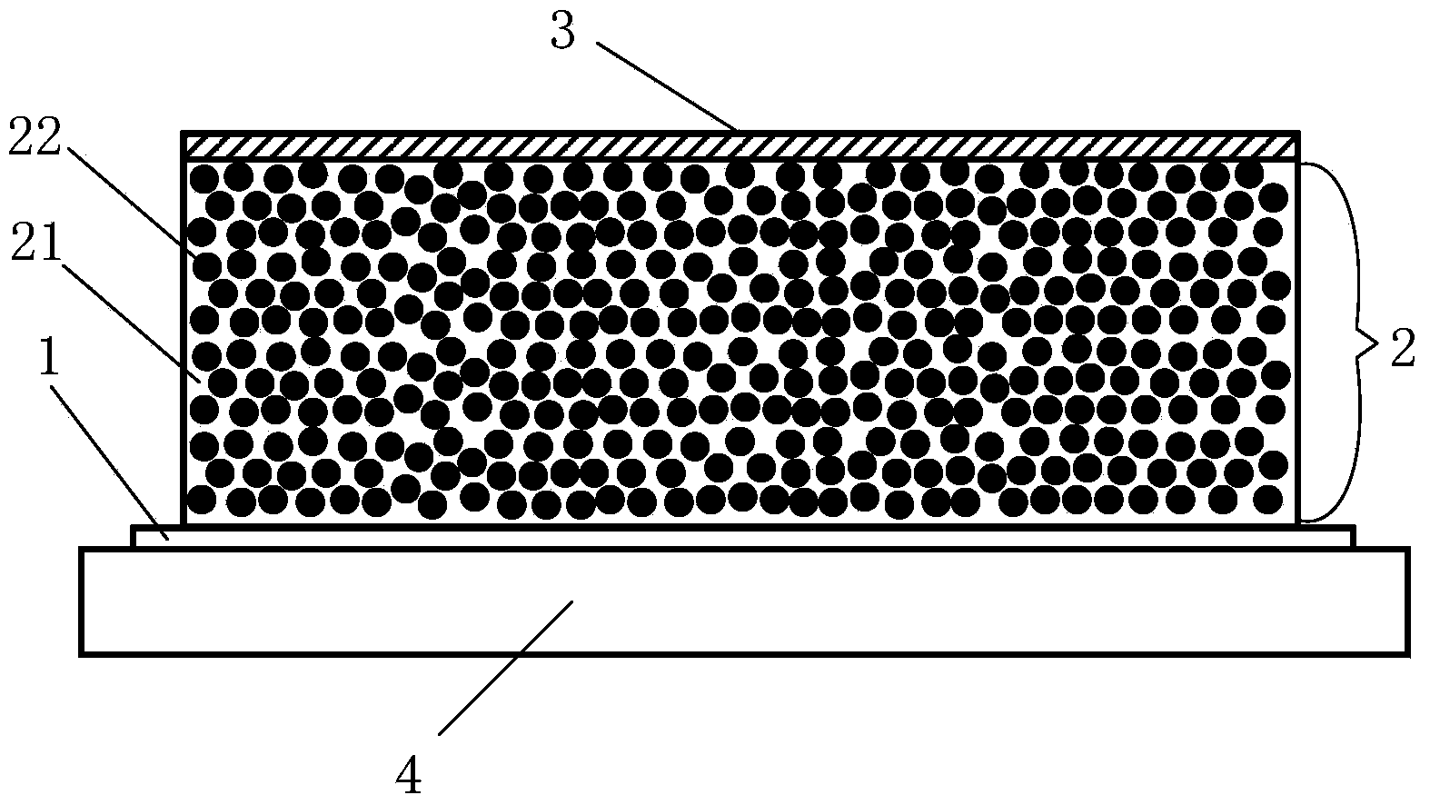 Nanometer silicon film cathode and manufacturing method thereof