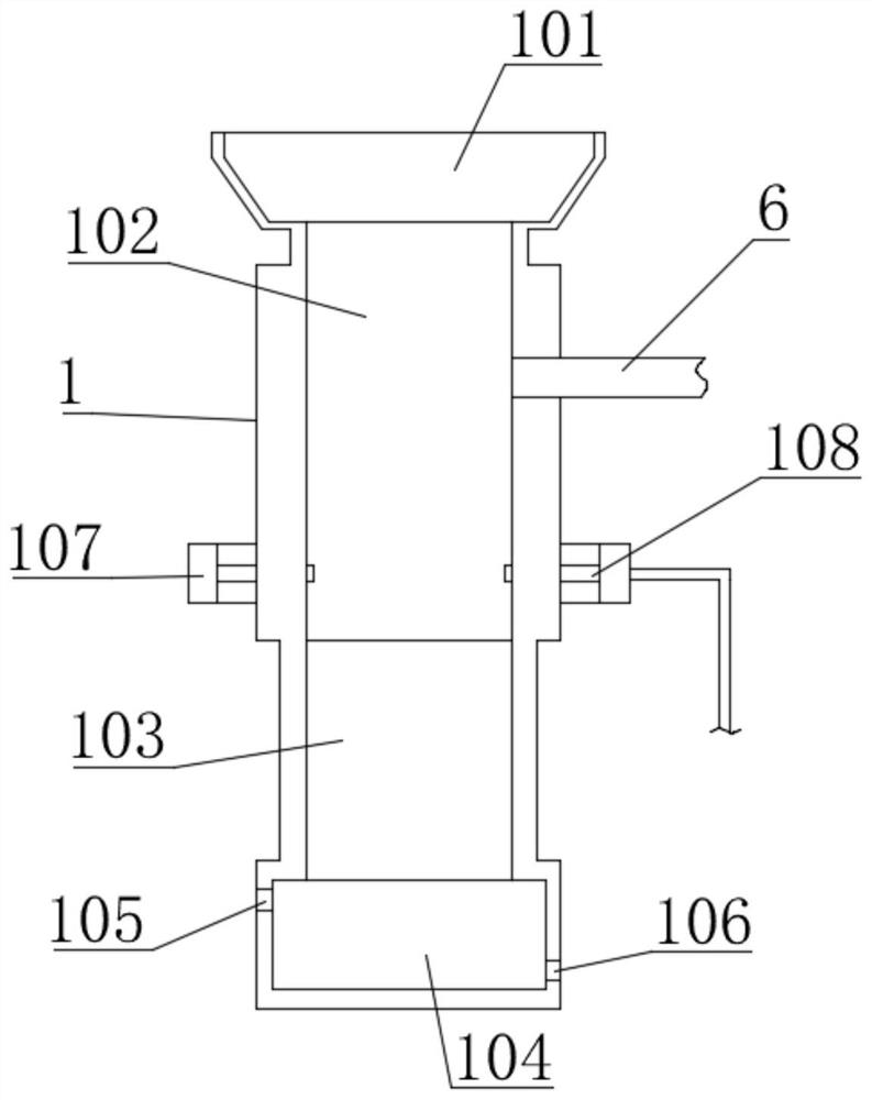 Forebed-free blast furnace and antimony-gold concentrate treatment method using forebed-free blast furnace