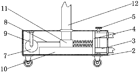 An efficient and convenient mulberry collection device