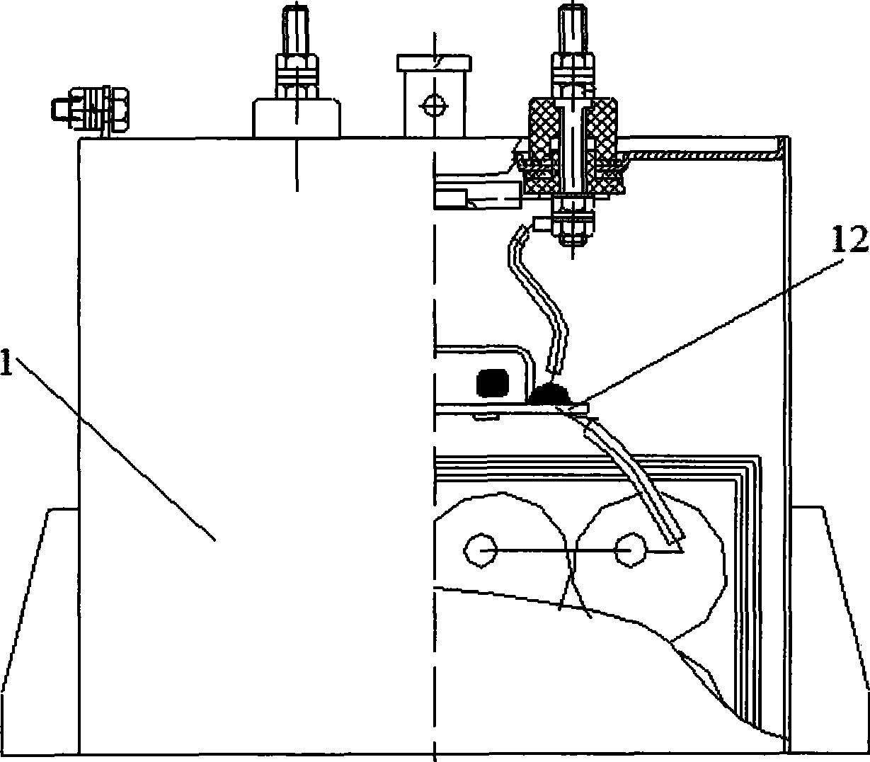 Multiple explosion prevention construction for electric capacitor