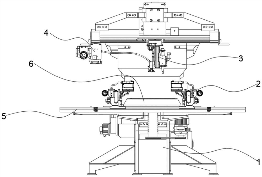 Efficient welding equipment based on high-power laser flight welding