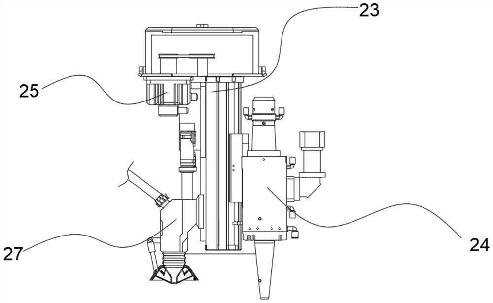 Efficient welding equipment based on high-power laser flight welding