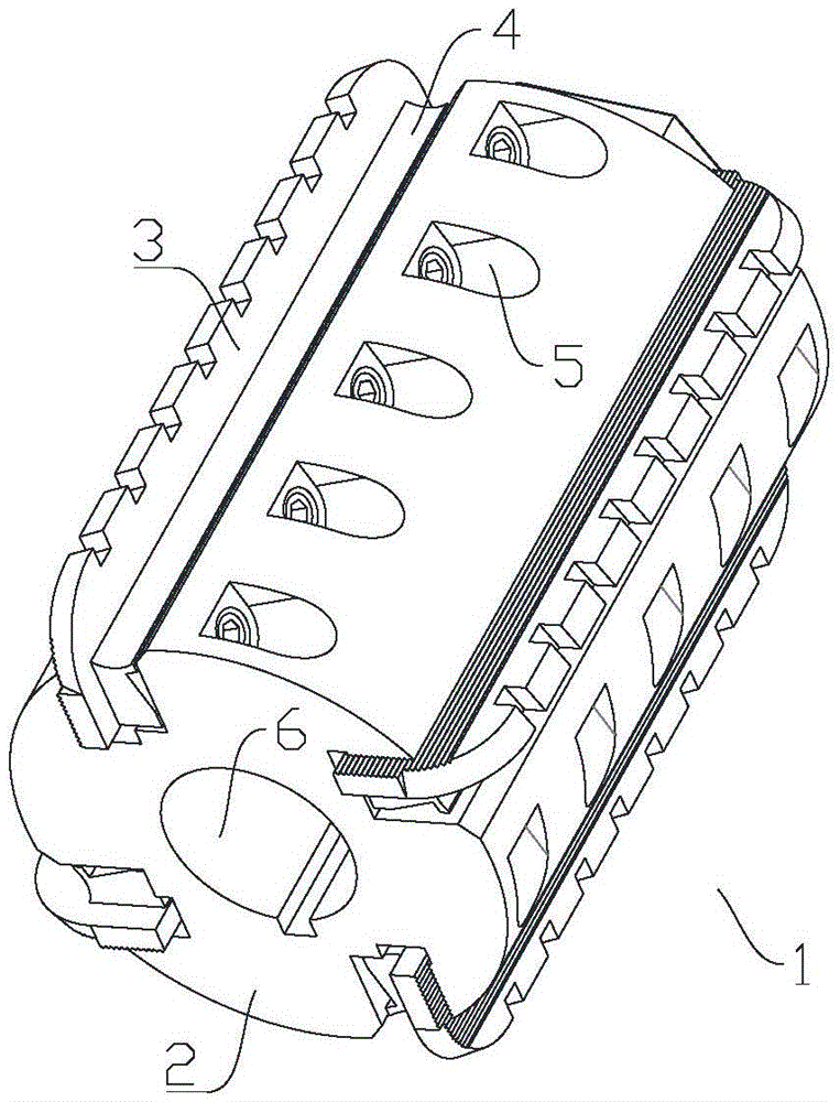 Surface line forming planer tool of wood planer