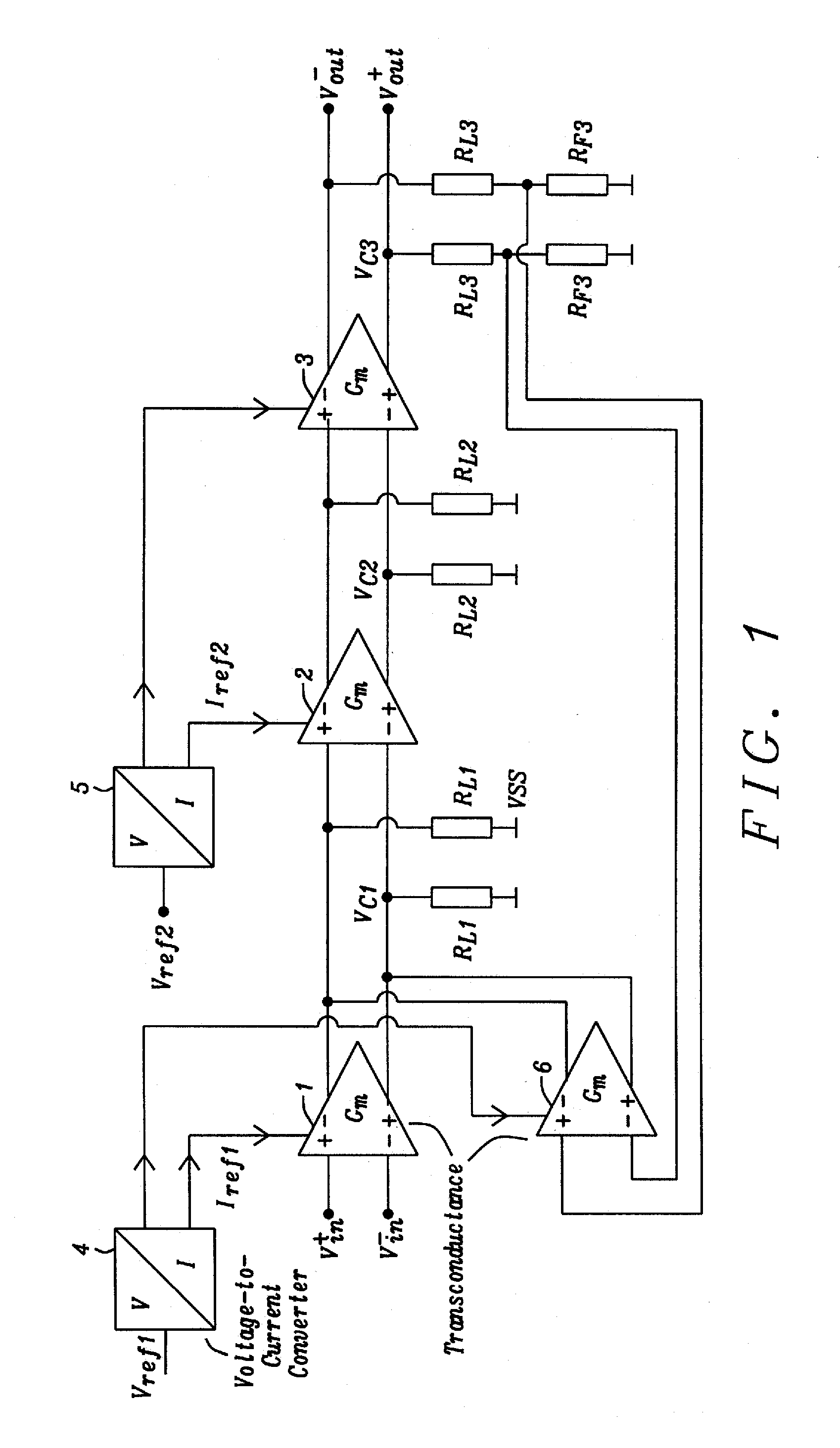 Multi-Stage Fully Differential Amplifier with Controlled Common Mode Voltage