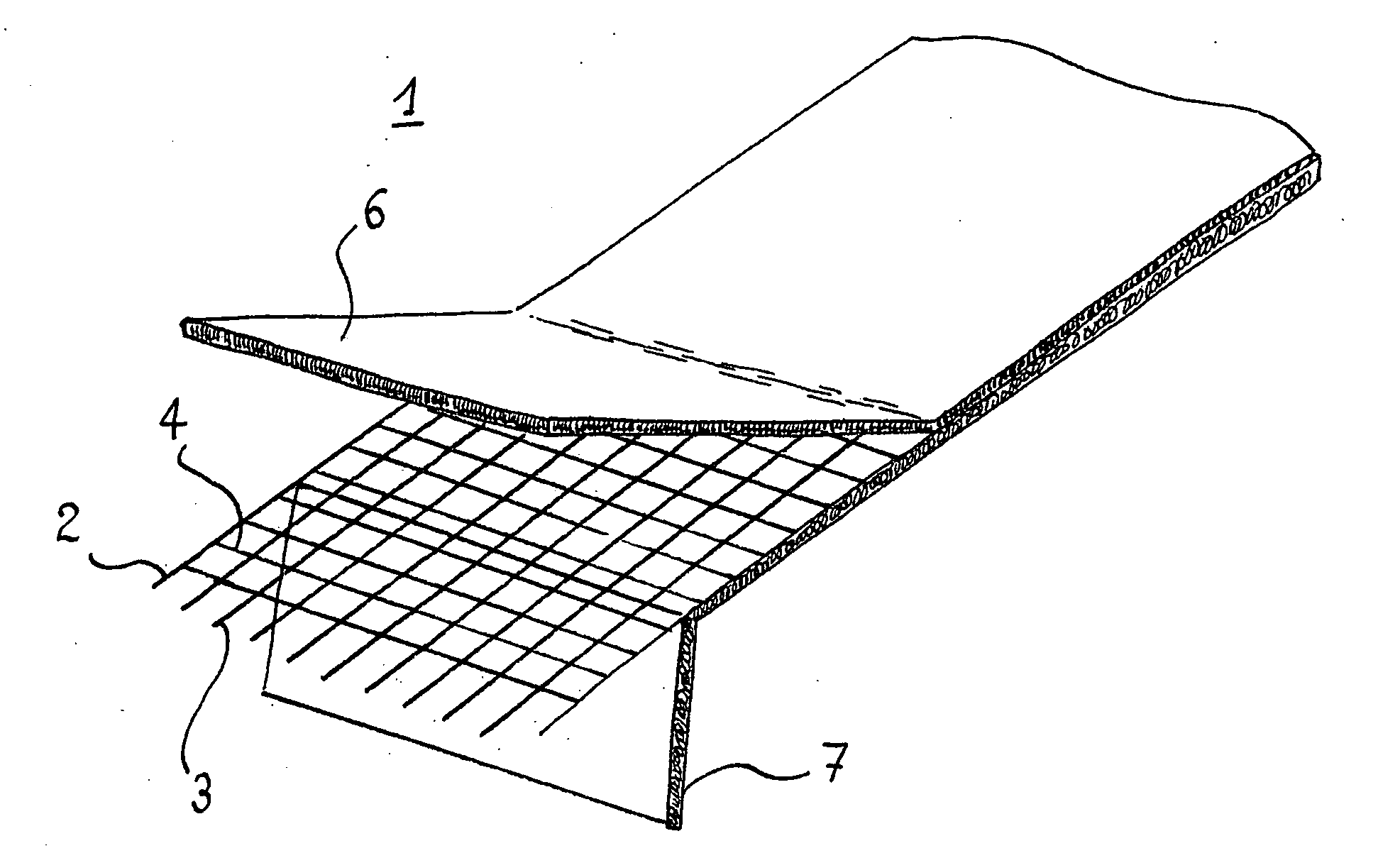 Textile composite intended for mechanical reinforcement of a bitumen-based waterproof coating