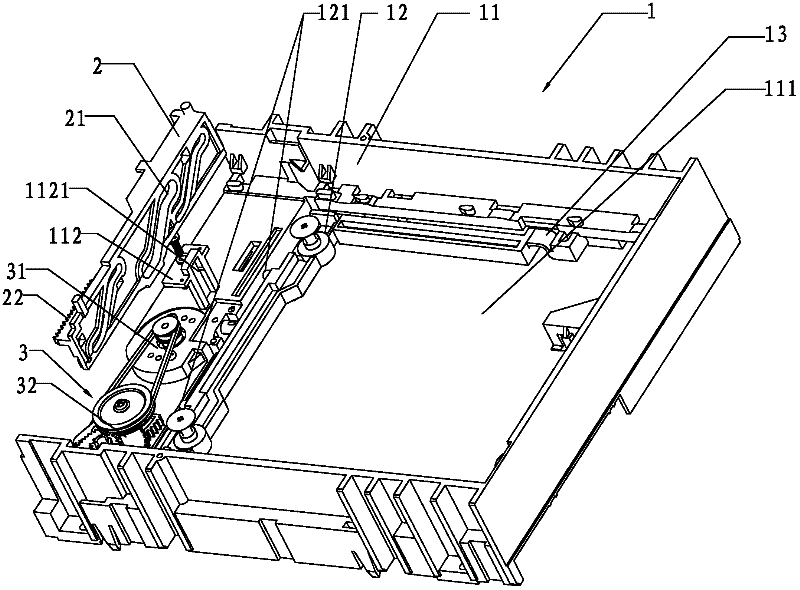 Core elevating mechanism