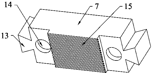 Automatic compression device of cable performance testing equipment