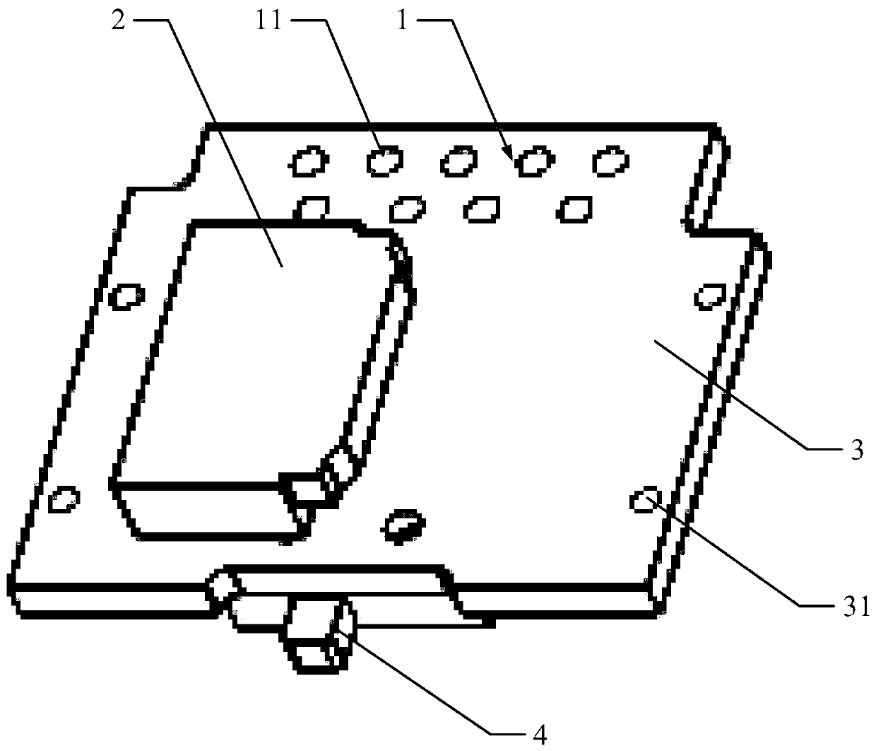 A universal usb bus transfer card