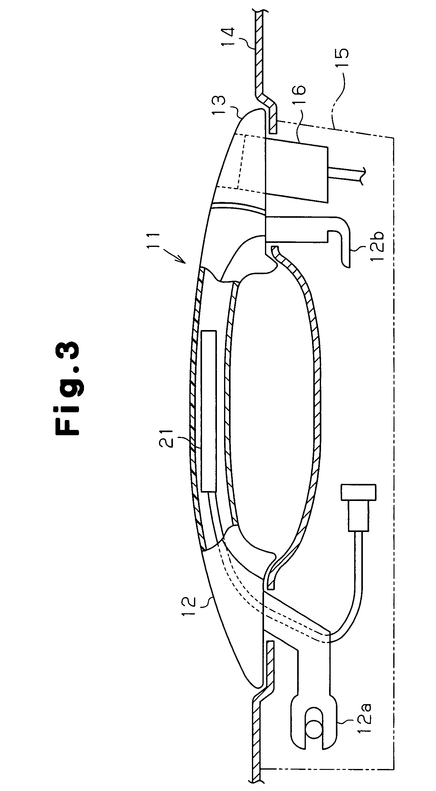 Antenna device and door handle device